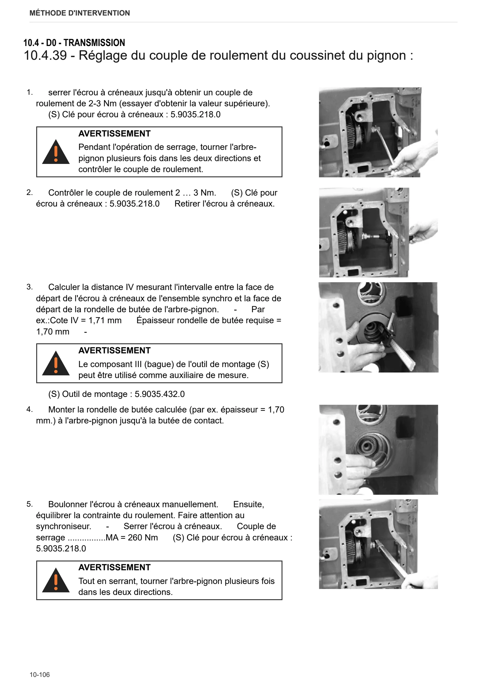 Manuel d'atelier: ZF T-7140 PVS – sample manual page 3