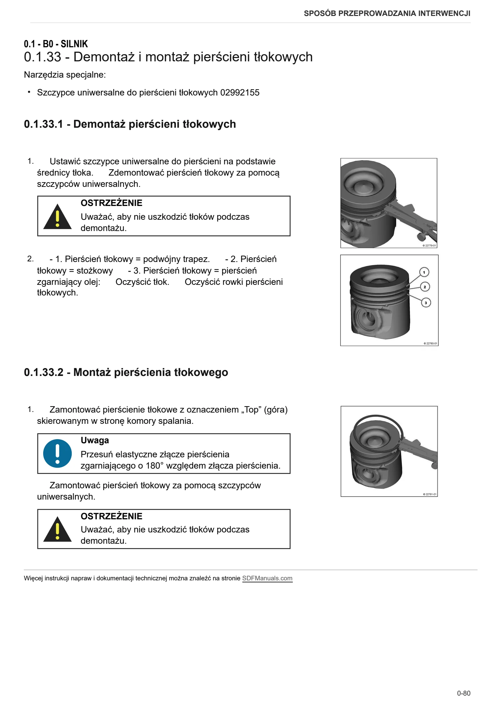 Instrukcja warsztatowa: TTCD 7.8 L06 Stage4 – sample manual page 1