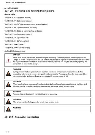Workshop Manual: AUDAX 220 → WSXAB30200LS50001 – sample manual page 3