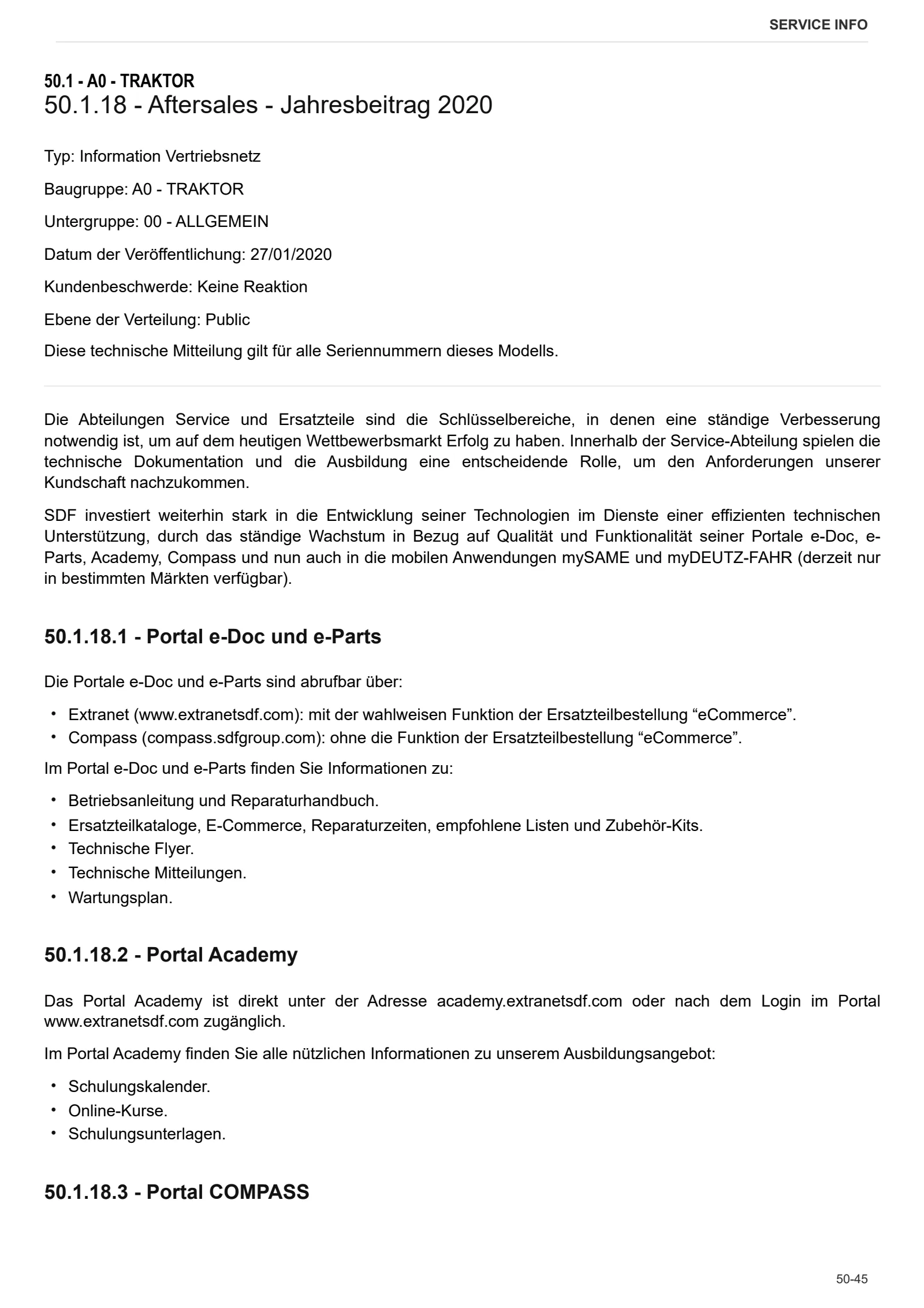 Werkstatthandbuch: TIGER 80.4 E → S10S714WT1E40001 – sample manual page 4