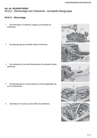 Werkstatthandbuch: EXPLORER³ 85 E → S14P854WVT50001 – sample manual page 2