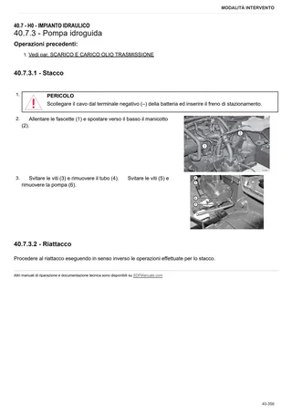 Manuale d'officina: EXPLORER³ 85 E → S14P854WVT50001 – sample manual page 2