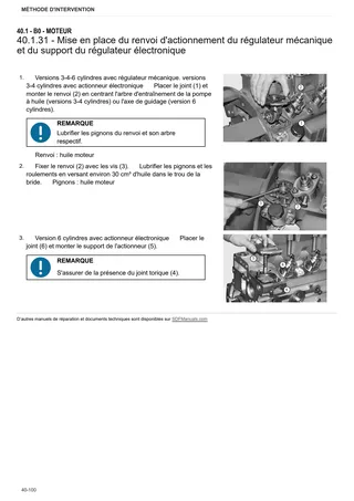 Manuel d'atelier: EXPLORER³ 115 E → S14P154WVT10001 – sample manual page 1