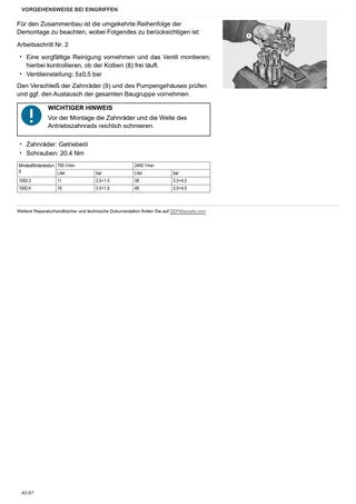Werkstatthandbuch: EXPLORER³ 85 E → S14P854WVT60001 – sample manual page 1