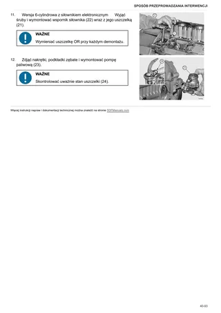 Instrukcja warsztatowa: EXPLORER³ 85 E → S14P854WVT60001 – sample manual page 1