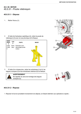 Manuel d'atelier: EXPLORER 105.4 → ZKDAV50200TS10001 – sample manual page 1