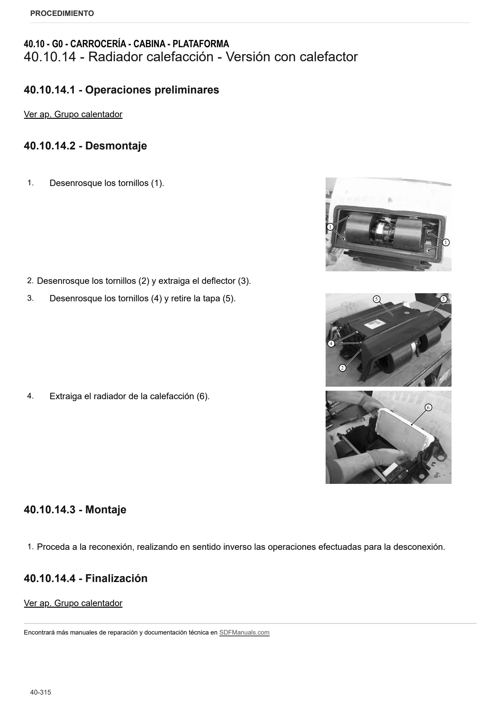 Manual de taller: EXPLORER 115.4 → ZKDAV90200TS10001 – sample manual page 2
