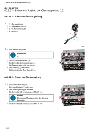 Werkstatthandbuch: FORTIS 210 Infinity → WSXAZ70200LS50010 – sample manual page 2