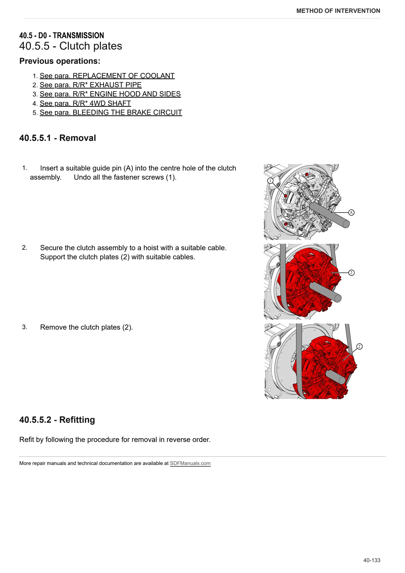 Workshop Manual: DORADO 90 CLASSIC → ZKDBB10200TS30001 – sample manual page 1