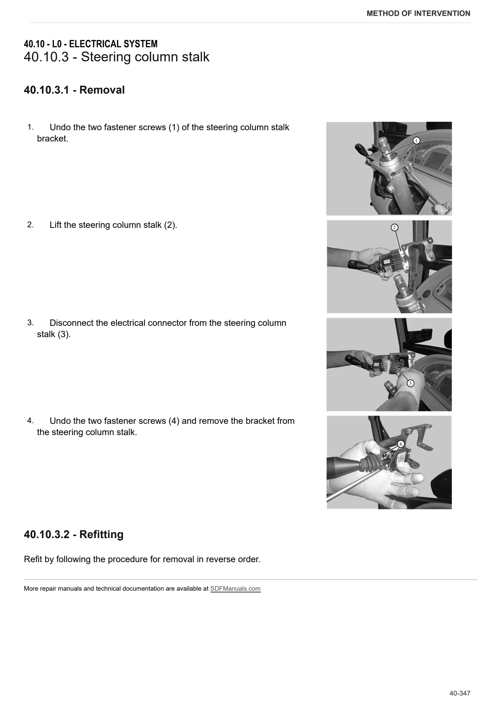 Workshop Manual: DORADO 90 CLASSIC → ZKDBB10200TS30001 – sample manual page 2