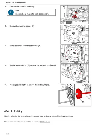 Workshop Manual: DORADO 80 → ZKDBB90200TS30001 – sample manual page 1