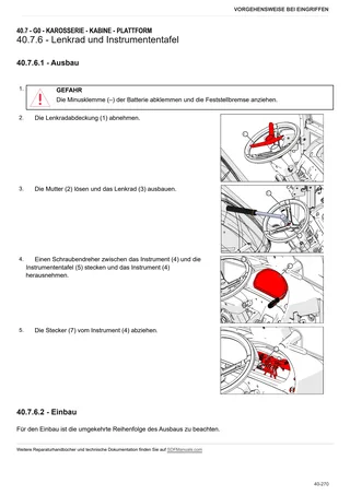 Werkstatthandbuch: DORADO 90.4 → ZKDBD90200TS30001 – sample manual page 2