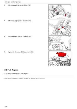 Manuel d'atelier: DORADO 100.4 → ZKDBE30200TS30001 – sample manual page 1