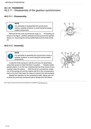 Workshop Manual: LASER 170 → S33S706WVT2E10001 – sample manual page 2