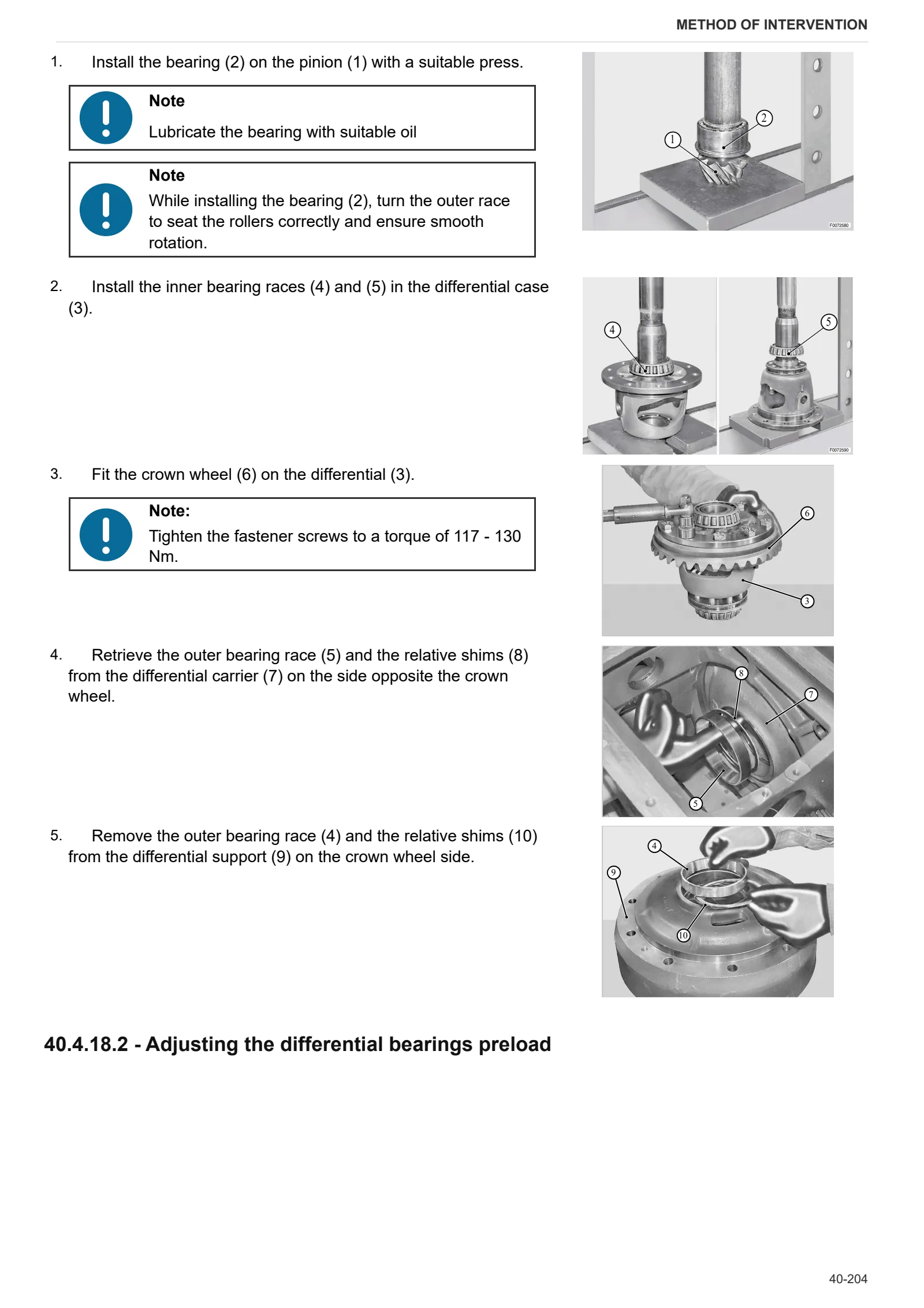 Workshop Manual: FRUTTETO 80 → ZKDBJ30200TS10001 – sample manual page 1