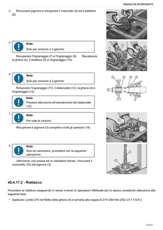 Manuale d'officina: FRUTTETO 115 → ZKDBK50200TS10001 – sample manual page 1