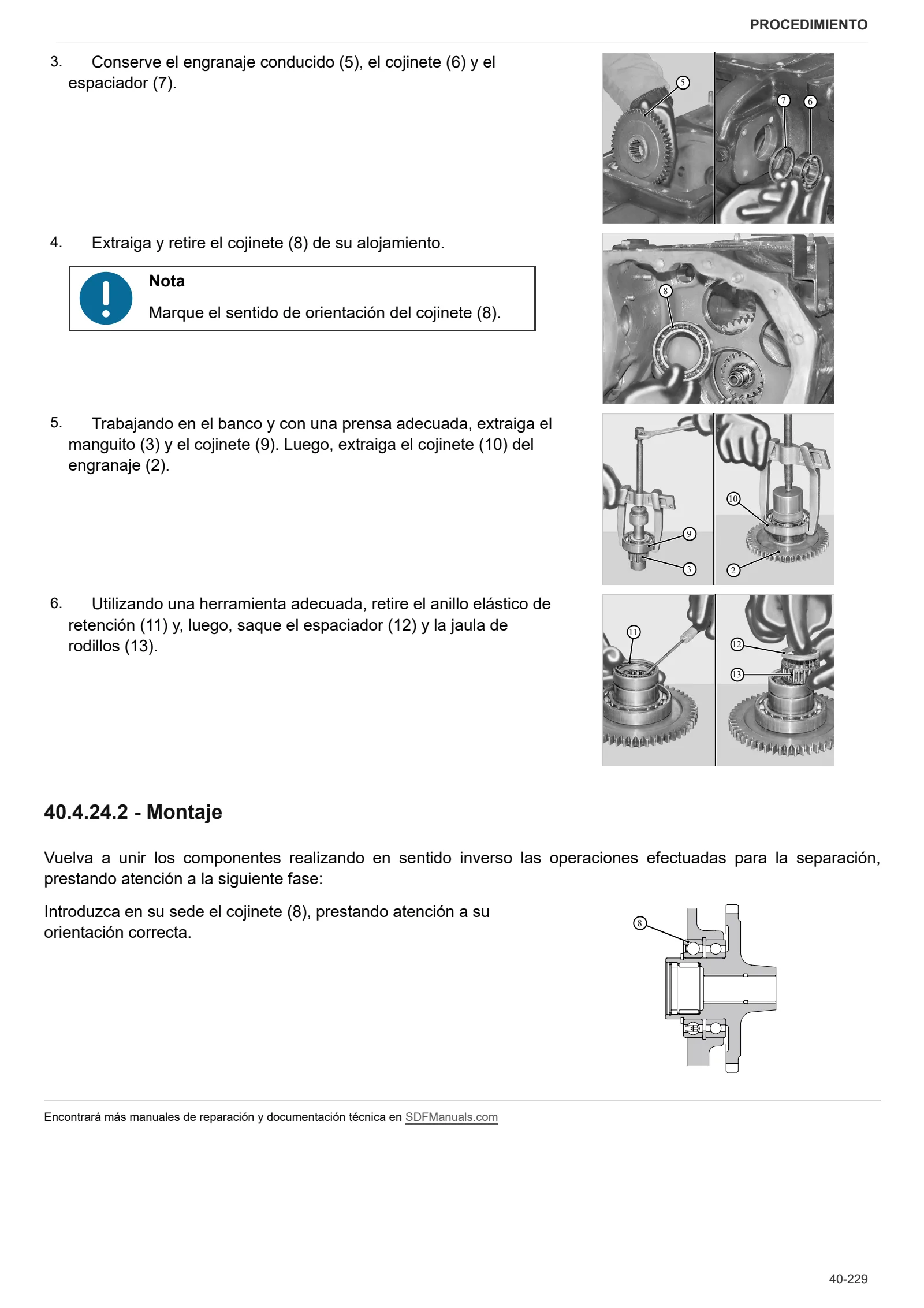 Manual de taller: FRUTTETO 115 → ZKDBM10200TS10001 – sample manual page 1