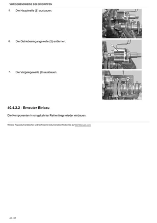 Werkstatthandbuch: FRUTTETO S 105 → ZKDBN70200TS10001 – sample manual page 1