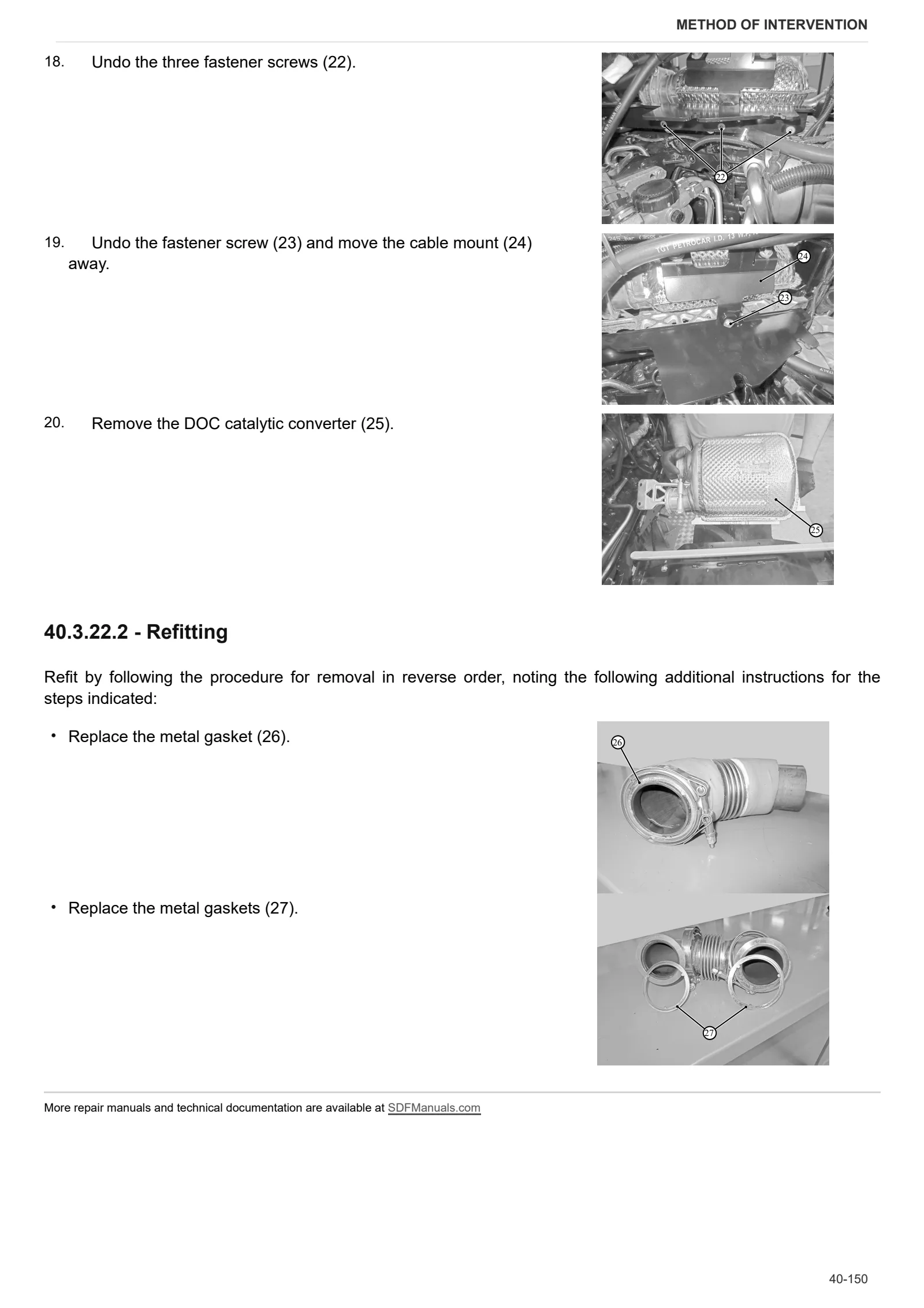 Workshop Manual: FRUTTETO S 105 → ZKDBN70200TS10001 – sample manual page 1