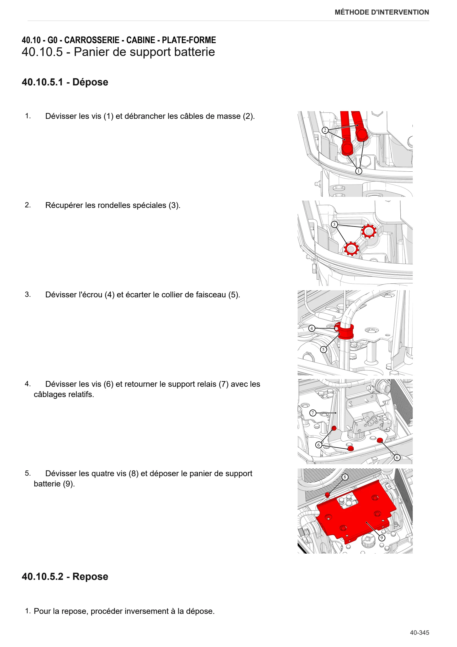 Manuel d'atelier: EXPLORER 90 → ZKDCF40200TS10001 – sample manual page 2