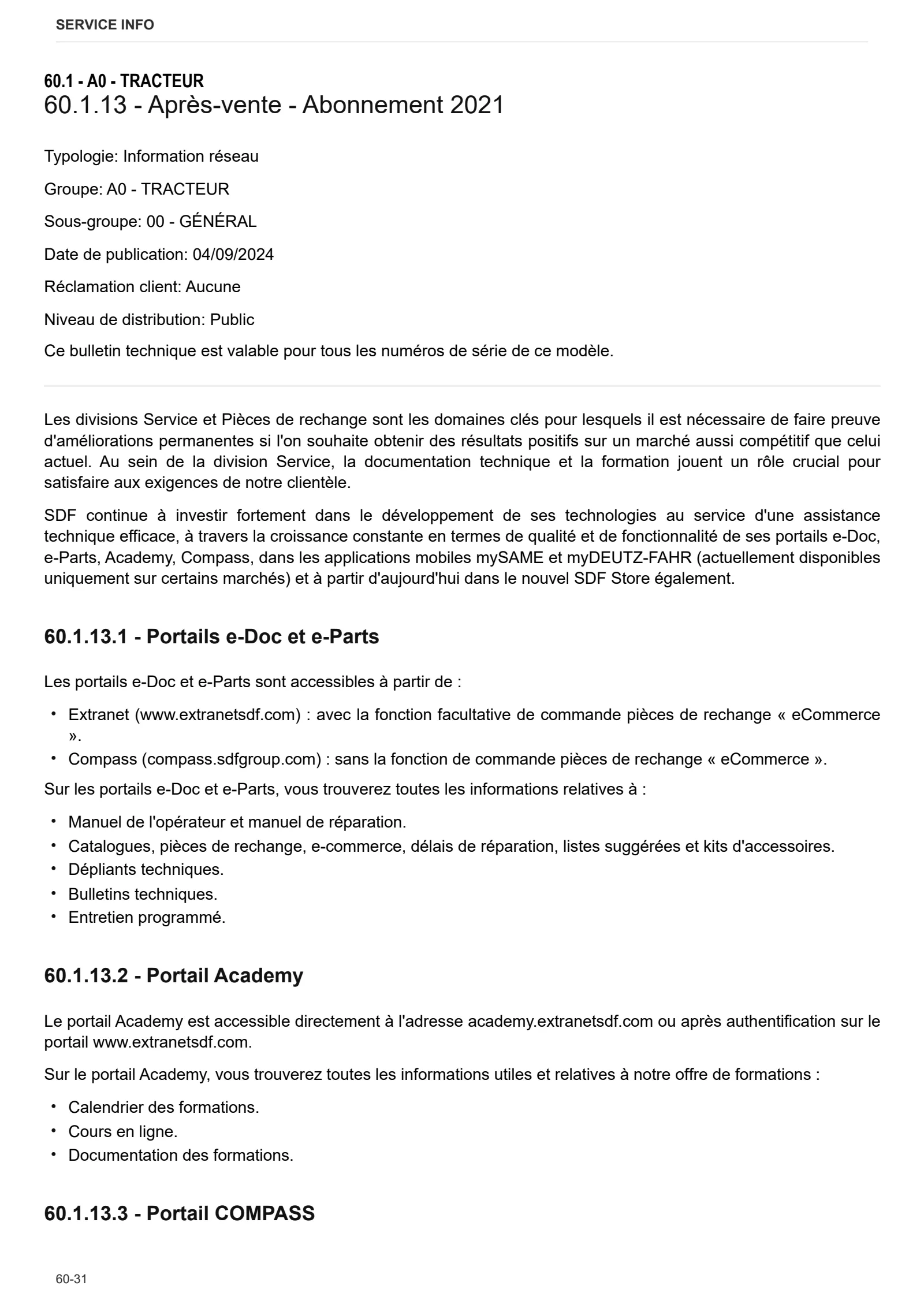 Manuel d'atelier: FRUTTETO³ 65 NATURAL → ZKDCK70200RS10001 – sample manual page 4