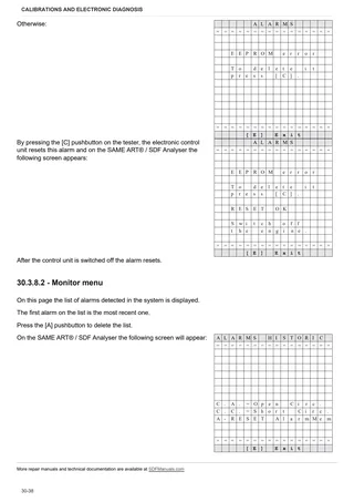 Workshop Manual: FRUTTETO³ 75 NATURAL → ZKDCL00200RS10001 – sample manual page 1