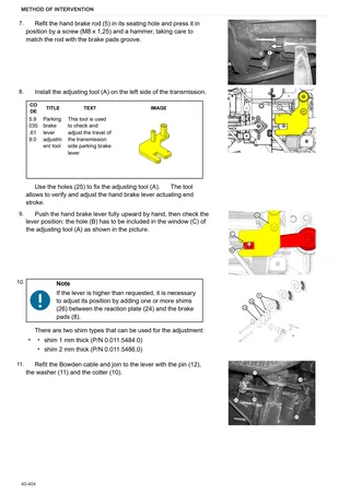 Workshop Manual: EXPLORER³ 105 TB → ZKDCR40200TS10001 – sample manual page 3