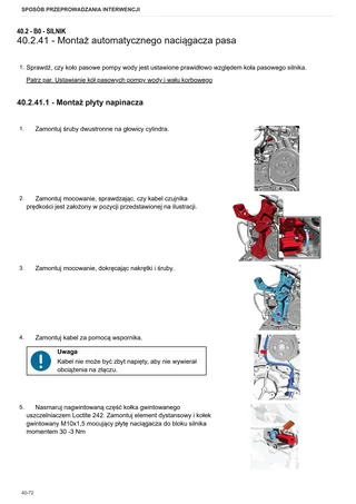 Instrukcja warsztatowa: VIRTUS 140 → WSXDB00200TS10001 – sample manual page 1