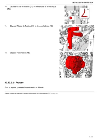 Manuel d'atelier: EXPLORER 90 → ZKDDH30200TS50001 – sample manual page 2