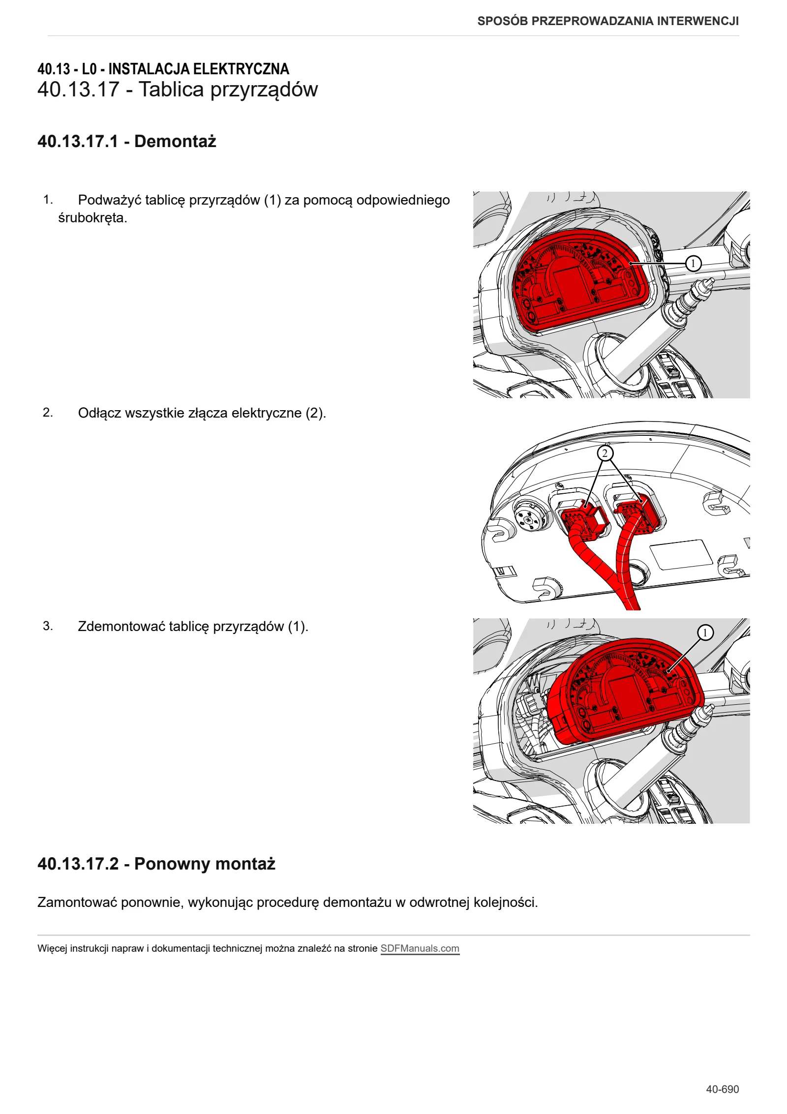 Instrukcja warsztatowa: EXPLORER 90 → ZKDDH40200TS50001 – sample manual page 2