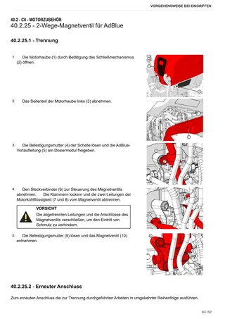 Werkstatthandbuch: EXPLORER 90 → ZKDDL40200TS10001 – sample manual page 1
