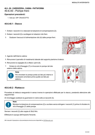 Manuale d'officina: EXPLORER 90 → ZKDDL40200TS10001 – sample manual page 2