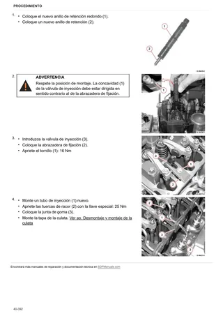 Manual de taller: LASER 130 → DF1DP602W0CS10001 – sample manual page 2