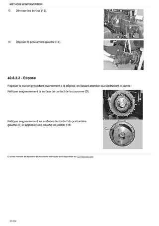 Manuel d'atelier: LASER 165 → DF1DR102W0CS10001 – sample manual page 3