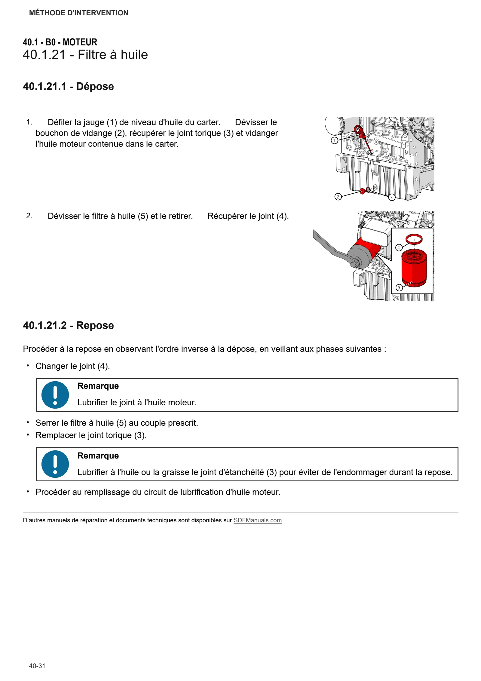 Manuel d'atelier: EXPLORER 105 TB → ZKDDR90200TS50001 – sample manual page 1