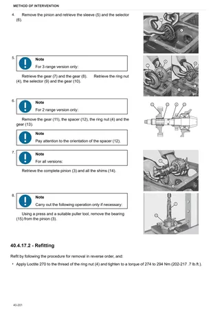 Workshop Manual: FRUTTETO 90 → ZKDDX40200TS10001 – sample manual page 1