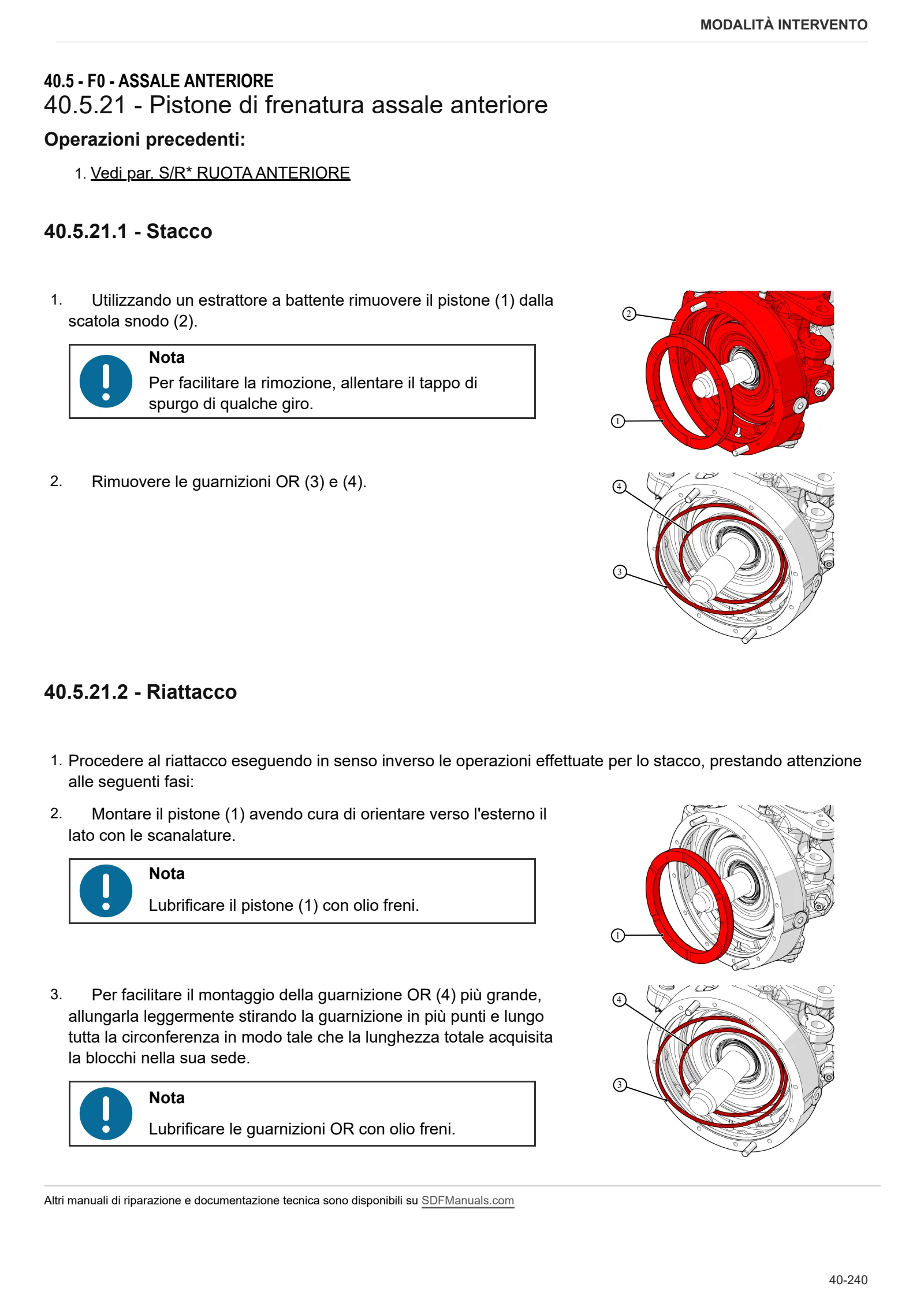 Manuale d'officina: ARGON 80 → ZKDEE30200RS50001 – sample manual page 2