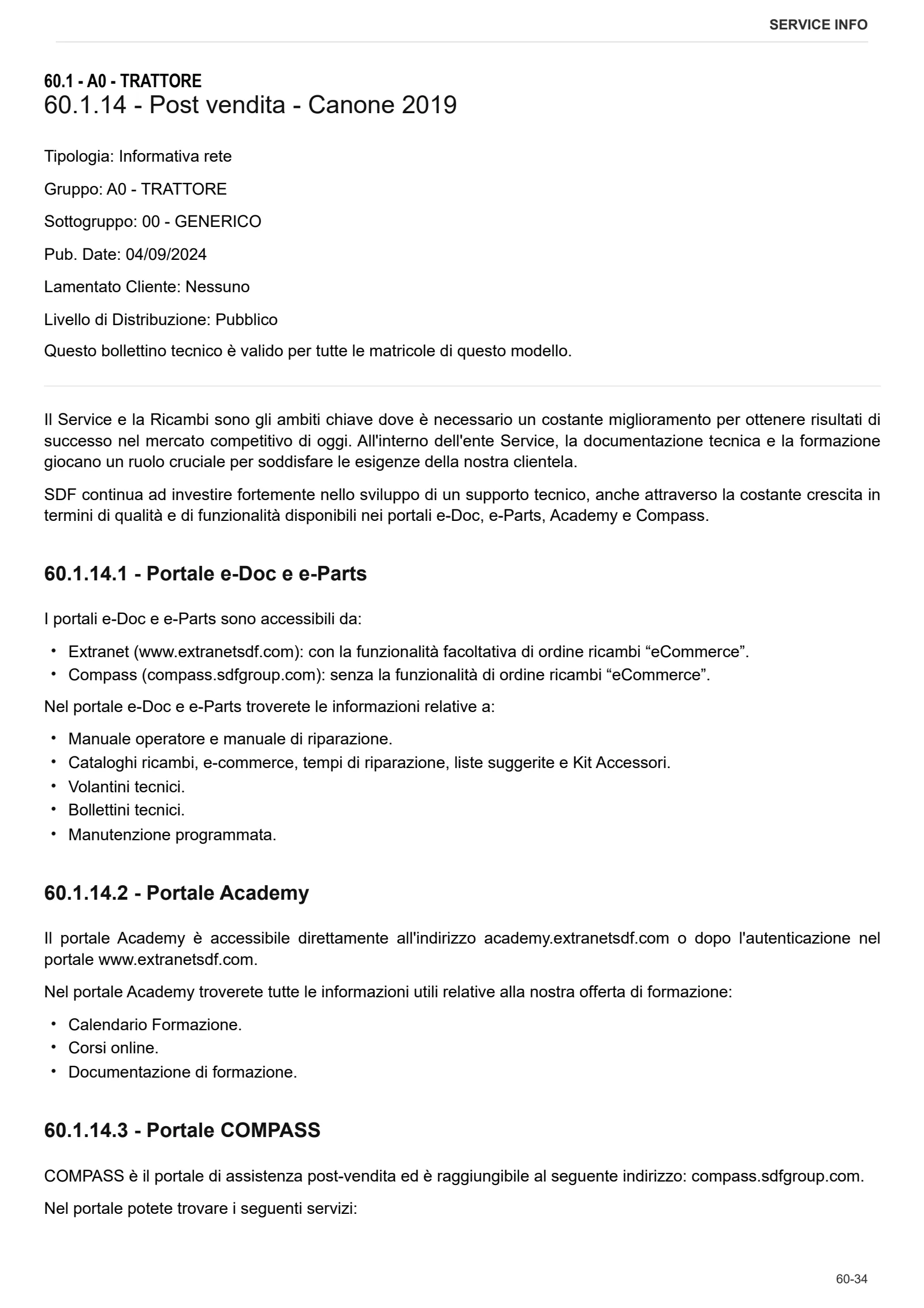 Manuale d'officina: ARGON 80 → ZKDEE30200RS50001 – sample manual page 4