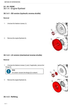 Workshop Manual: TIGER 80.4 E → S10SEO7WT1E10001 – sample manual page 1