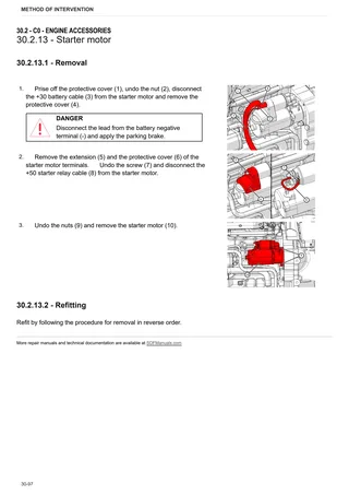 Workshop Manual: TIGER 80.4 E → S10SEO7WT1E10001 – sample manual page 2