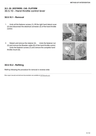 Workshop Manual: TIGER 80.4 E → S10SEO7WT1E10001 – sample manual page 3