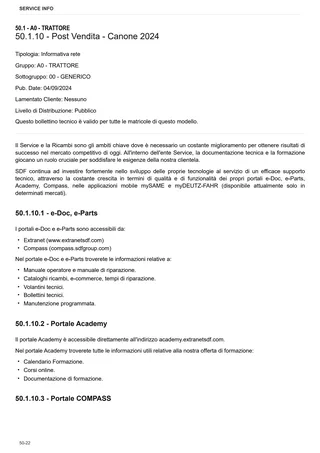 Manuale d'officina: TIGER 80.4 E → S10SEO7WT1E10001 – sample manual page 4
