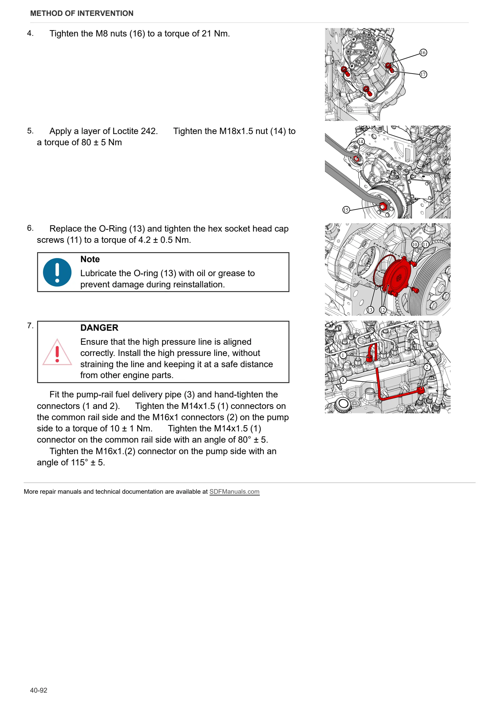 Workshop Manual: FRUTTETO CVT 90 → ZKDEP90200TS50001 – sample manual page 1