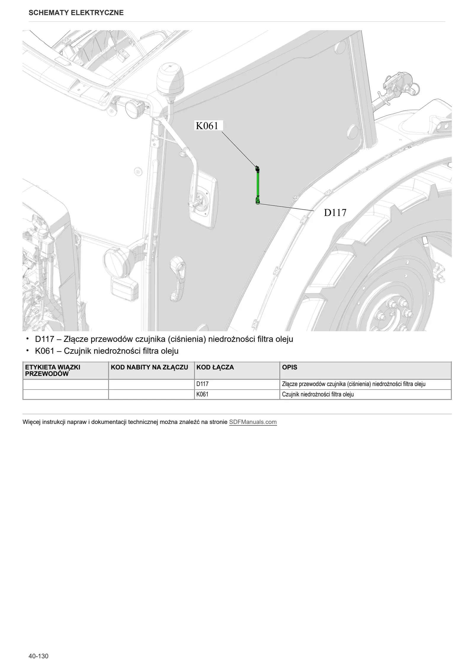 Instrukcja warsztatowa: DORADO 80 CLASSIC → ZKDFX40200TS50001 – sample manual page 2