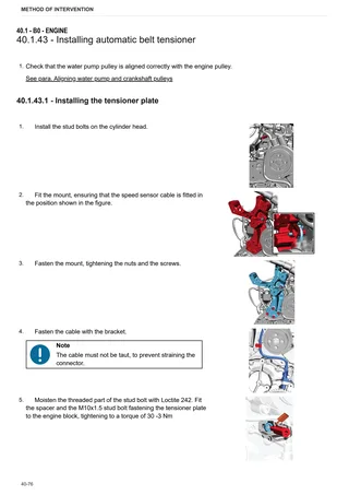 Workshop Manual: DORADO 90.4 → ZKDFZ40200TS50001 – sample manual page 1