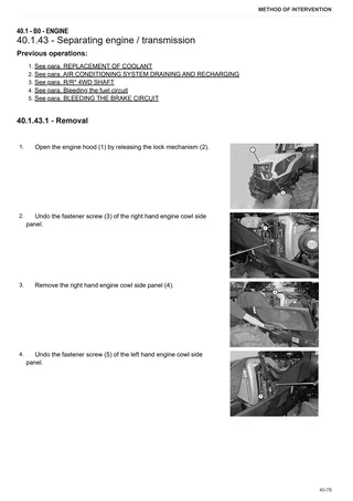 Workshop Manual: DORADO 90 → ZKDGA20200TS50001 – sample manual page 1