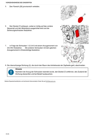 Werkstatthandbuch: FRUTTETO CVT 100 → ZKDGH30200TS50001 – sample manual page 1
