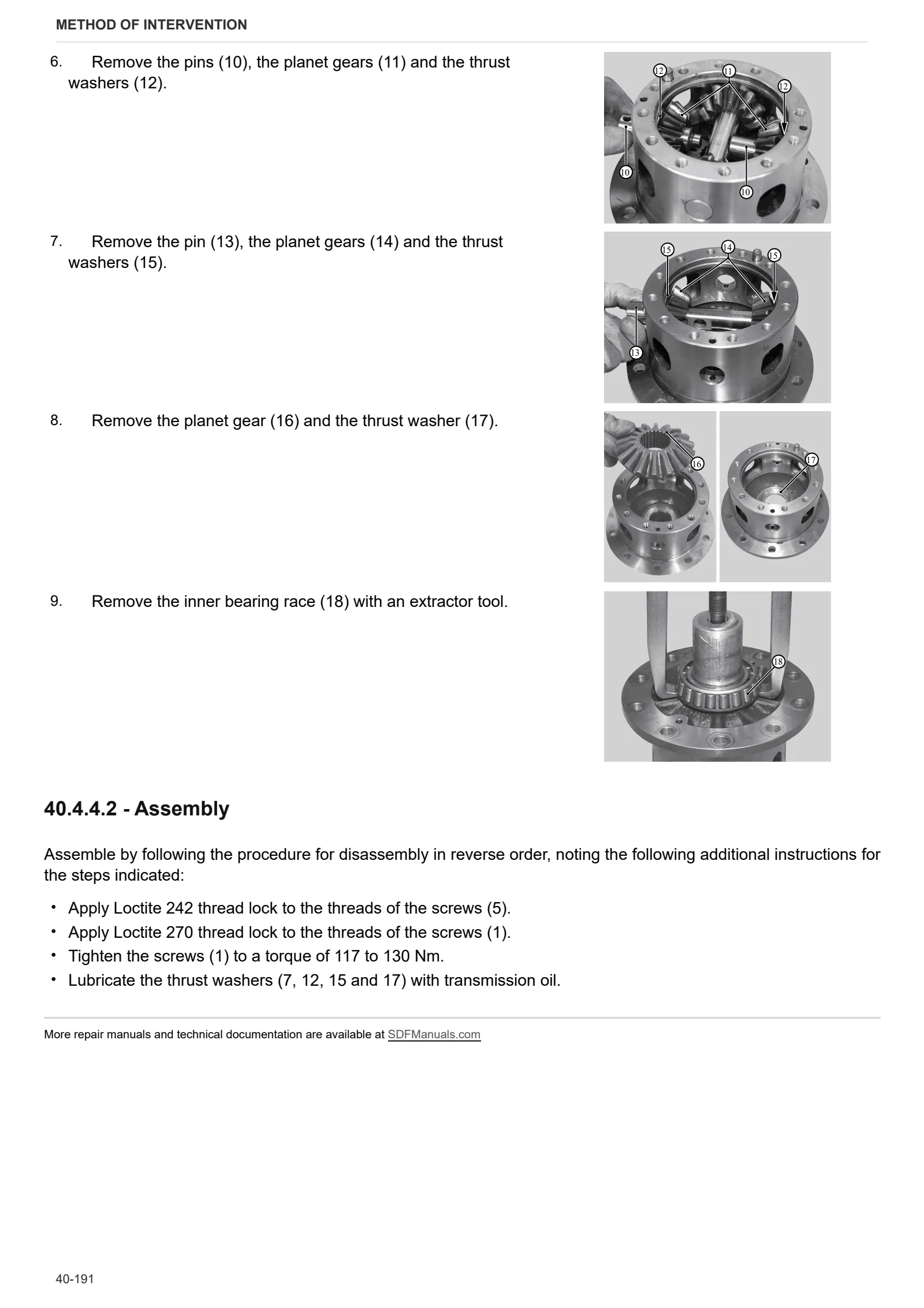 Workshop Manual: ARGON 80 → ZKDGN20200RS50001 – sample manual page 3
