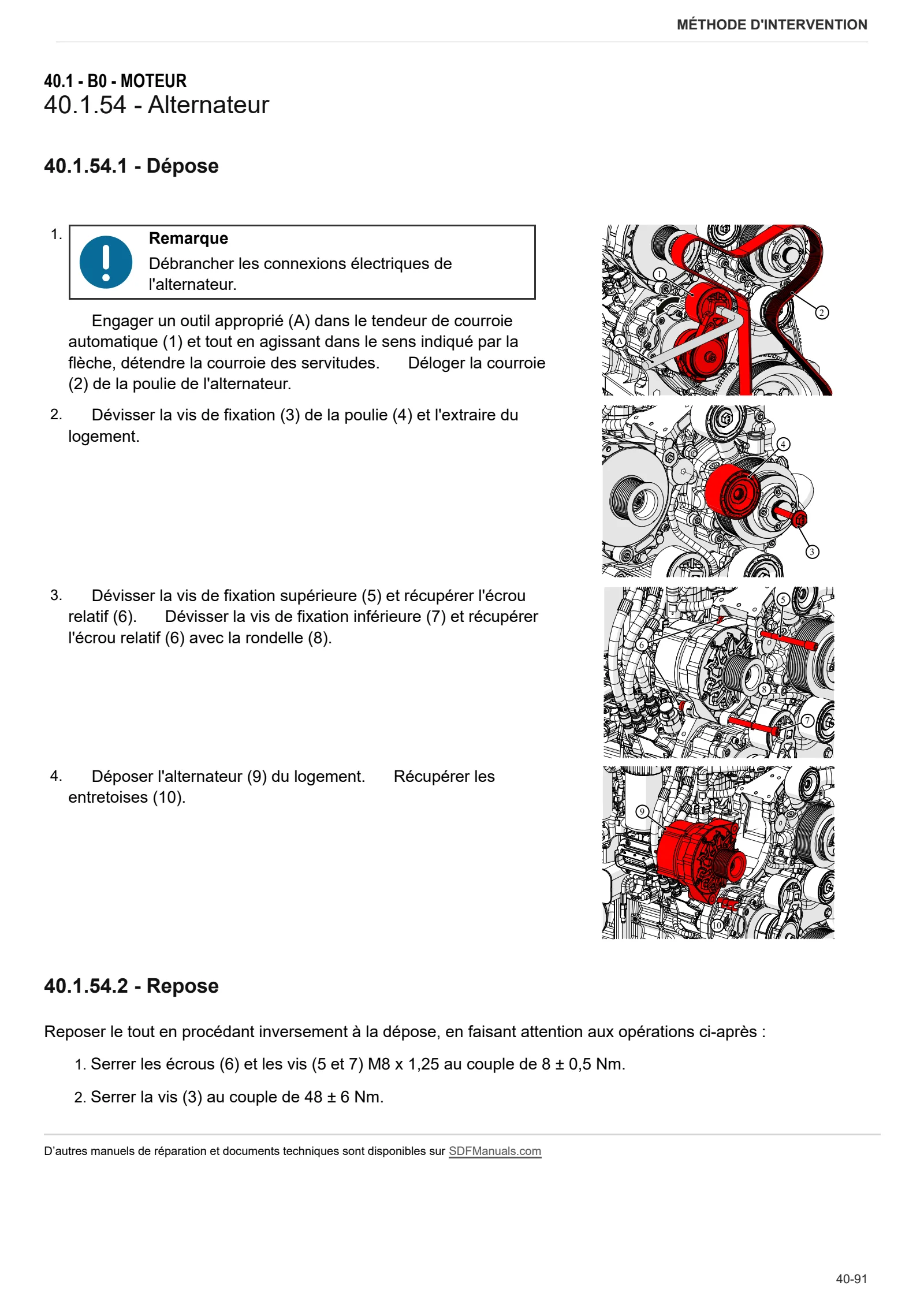 Manuel d'atelier: ARGON 100 → ZKDGN40200RS50001 – sample manual page 2