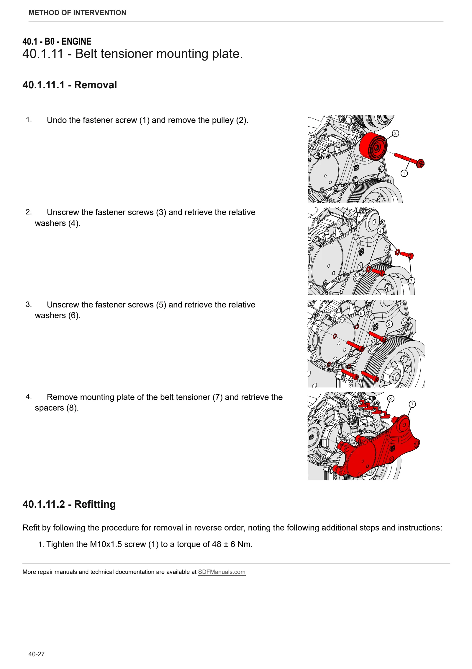 Workshop Manual: DORADO 70 NATURAL → ZKDGP30200BS50001 – sample manual page 1